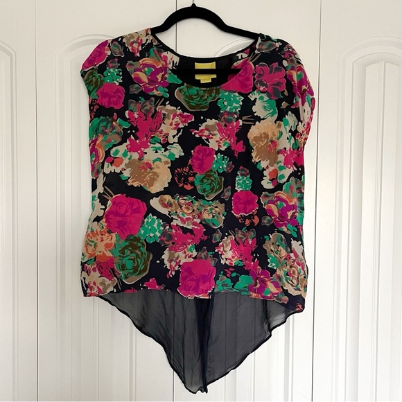 Anthropologie Maeve Floral Blouse - Picture 2 of 7